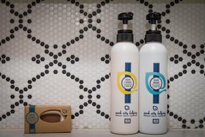Town Pointe B102 managed by Park City Lodging, welcomes you with locally crafted bath amenities.