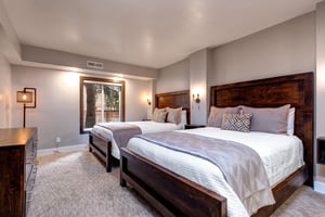The second bedroom sleeps 4 if you are willing to share