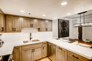 Enjoy a spacious kitchen to prepare meals