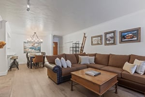 This is a beautiful one bedroom vacation rental at Park Station within walking distance to Historic Main Street and the Town Lift in Park City, Utah.