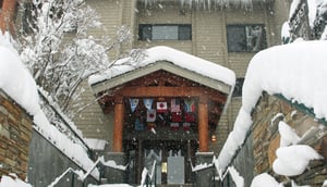 Front desk entrance