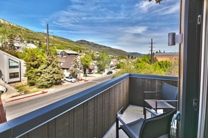 Relax on your own balcony overlooking Park Avenue