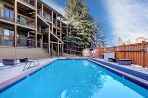 Snowcrest Condominiums offers a heated pool and hot tub.