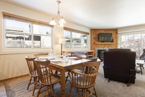 Dining table with seating for 6 people