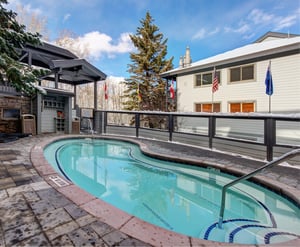 The Snow Flower Condominiums Heated Pool 2
