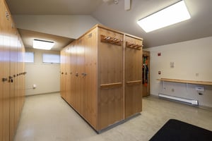 Locker Room to store equipment