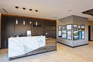 Front desk at Lift