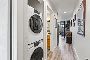 Snowcrest 302 has a private washer and dryer.