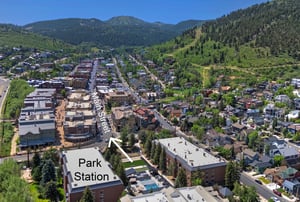Stay at the base of Main Street at Park Station