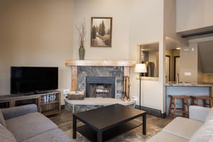 Plenty of relaxation space in the main living room
