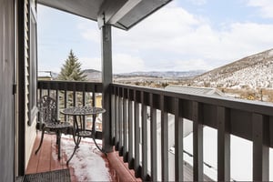 Situated above Historic Main enjoy beautiful views from the private patio