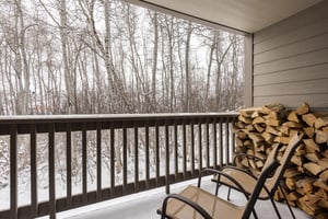 Private patio relaxation