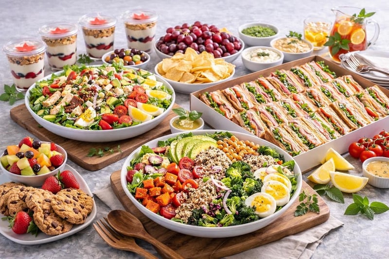 2262749 A Table Full Of Food
