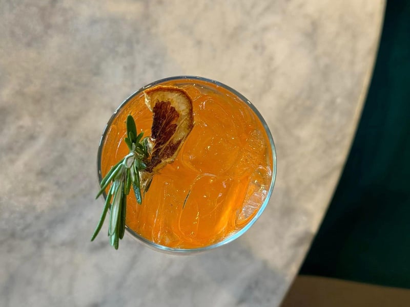 Enjoy creatively crafted cocktails at Bitterroot in Destin, Florida
