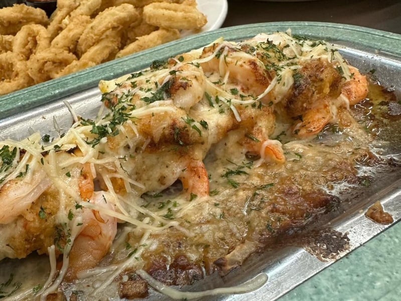 The stuffed shrimp parm