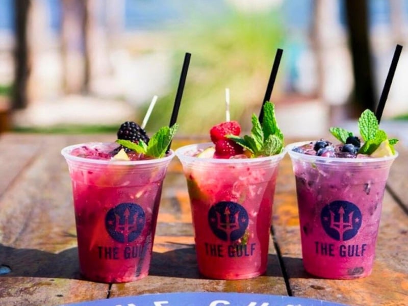 Cocktails from the Gulf in Orange Beach, Alabama