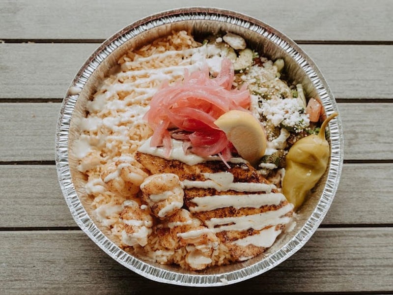 The Mediterranean bowl at Harbor Tavern