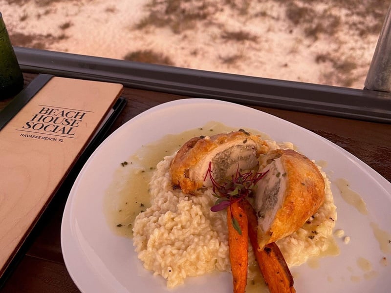 A spread of dishes at Beach House Social Bar and Grille