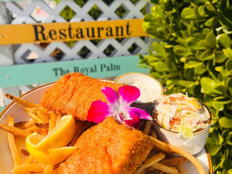 Mahi Mahi fish and chips