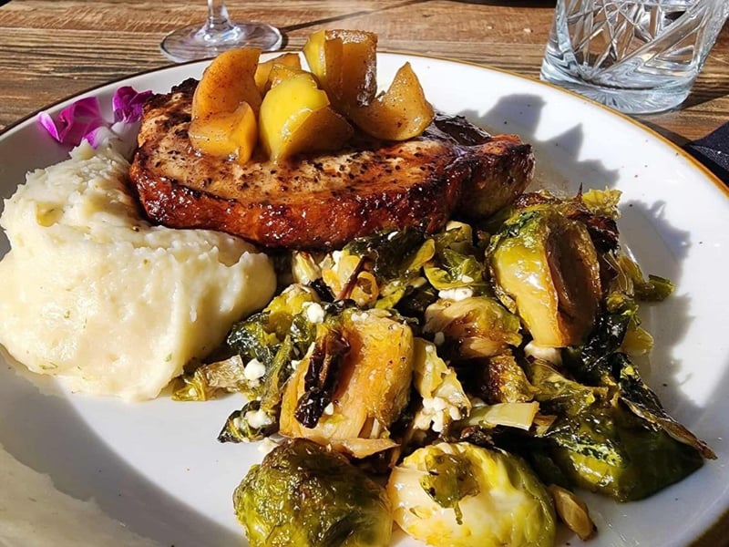 The Porch Chop Entree