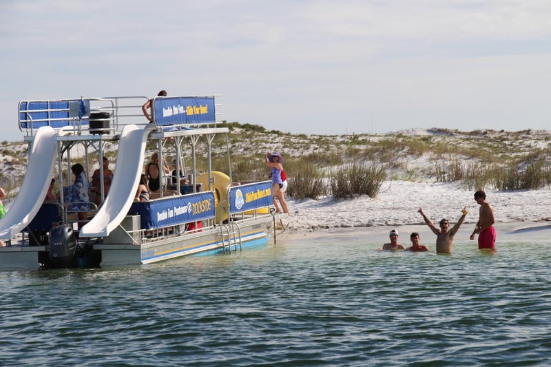 double decker pontoon boat rental panama city beach