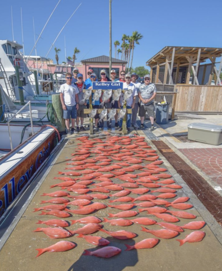 Incredible fishing with Kelley Girl Charters