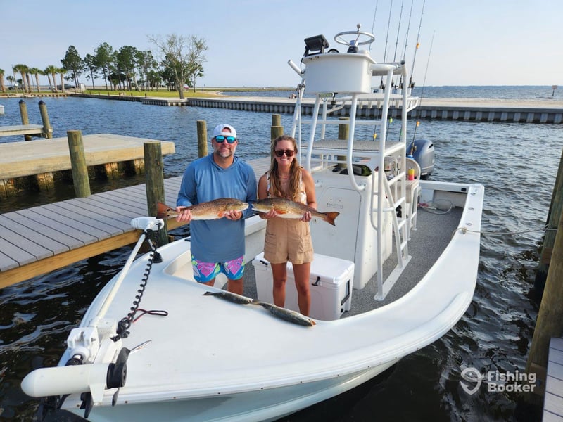 1371524 Shallow Waters Charters Operates A 23 Hanson Boat That Can Safely Take Up To 6 Anglers