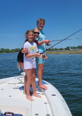 Family fishing trips available