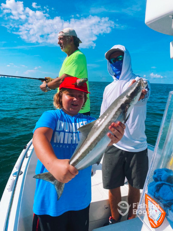 Book a family fishing trip now with Rebel Coast Charters