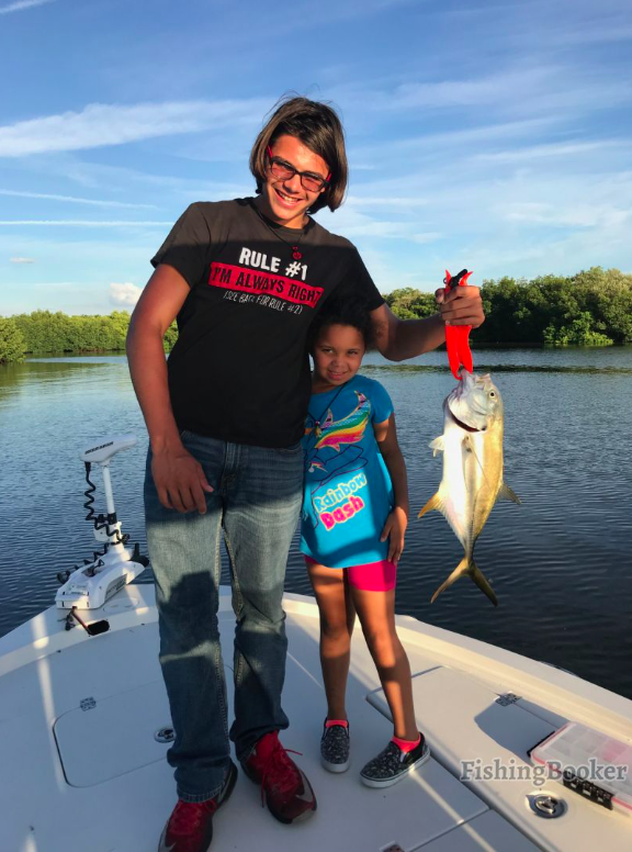 Come out on the water for a family fishing trip with Captain Jeremy
