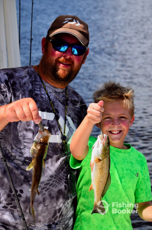 Captain Jeremys 24 Triton can accommodate you and three of your fishing buddies