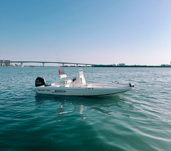 1378442 Captain Masons 22 Skeeter Out On The Water