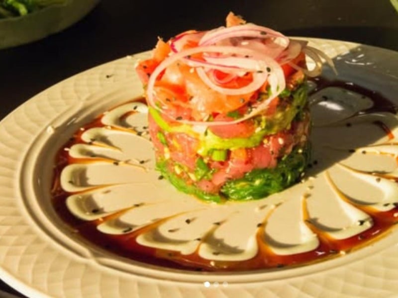 The tuna tartare
