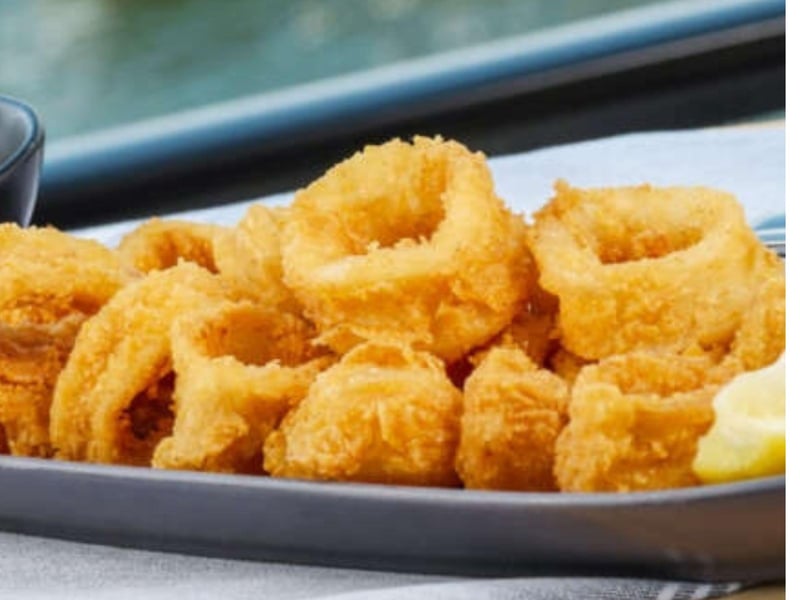 Crispy calamari from CJs On The Bay