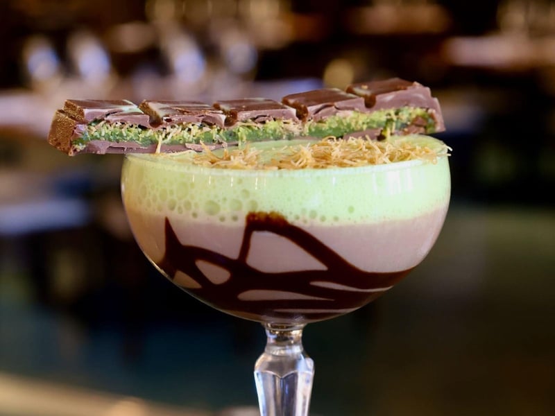The Dubai chocolate martini
