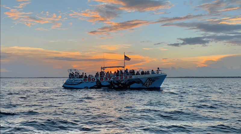 Come out on the water for a sunset cruise