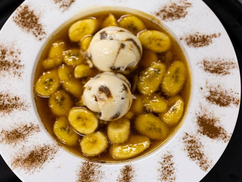 The bananas foster in Marco Island, Florida