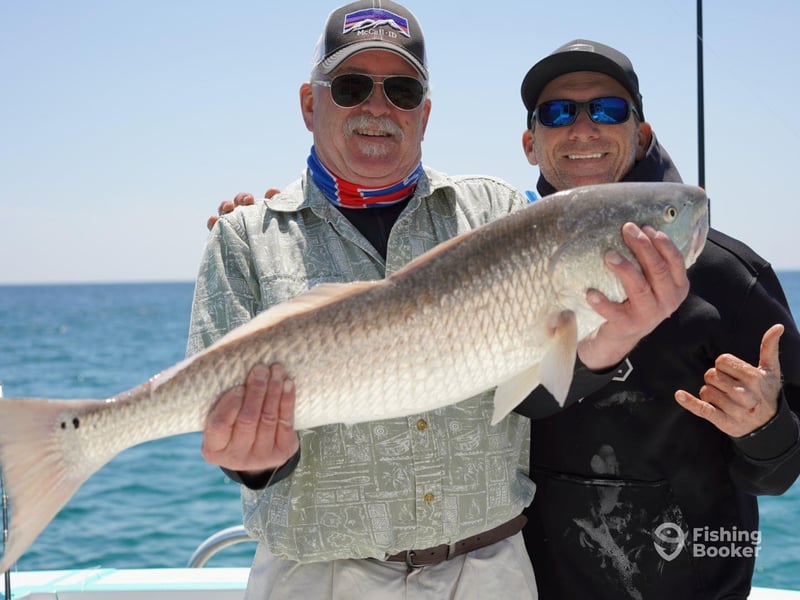 Deep blue water, far from shore — this is where the big ones live.