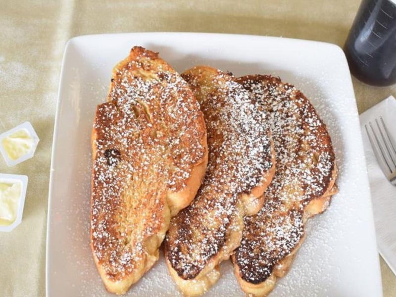 French toast at Hoots in Marco Island