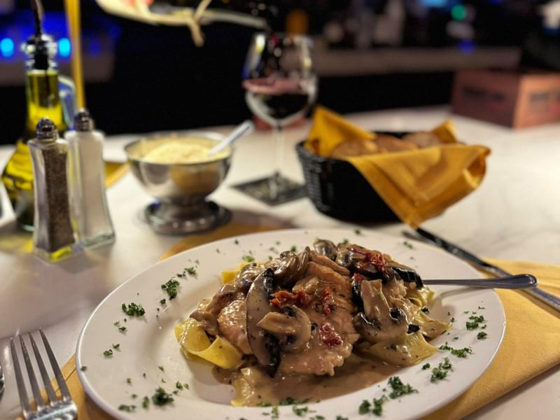 Pasta at Ciao Bella in Marco Island, Florida