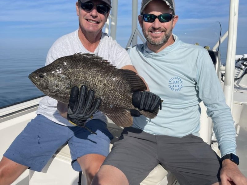 A group with Born 2 Boogie Fishing Charters