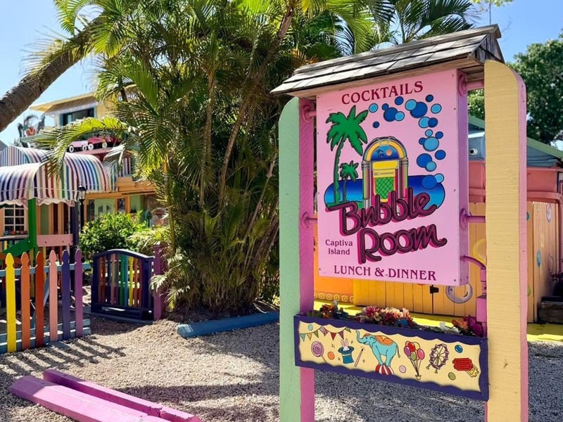 The Bubble Room in Captiva, Florida