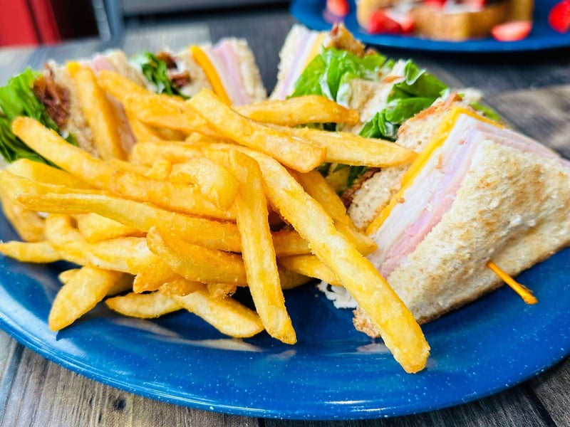 The Club Classic with fries
