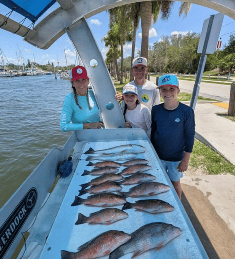 Great haul from time with Capt. Shane