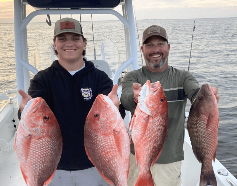Fresh catch, good company