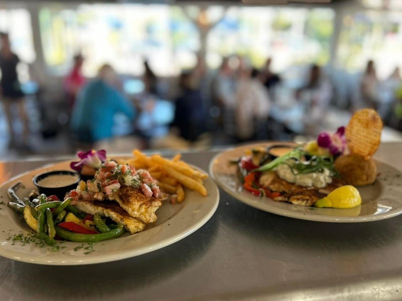 Dinner from Grandma Dots on Sanibel Island