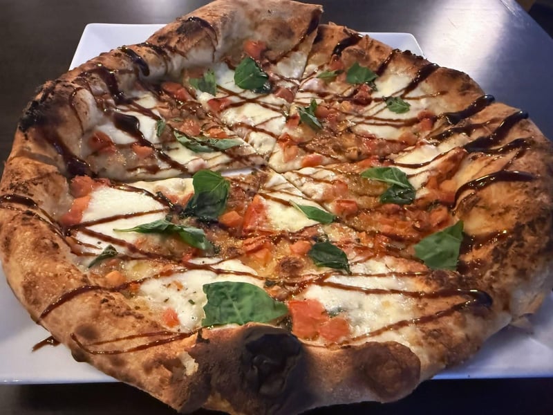 The Bruschetta pizaa at Tutti Pazzi in Florida