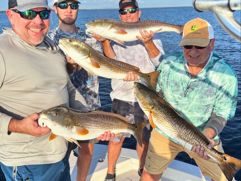 A group with Floridaze Fishing Charters