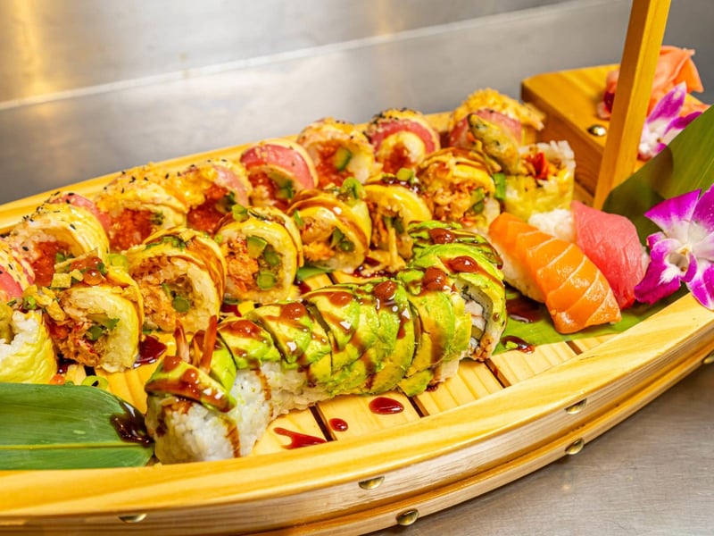 Sushi from Mangos on Marco Island