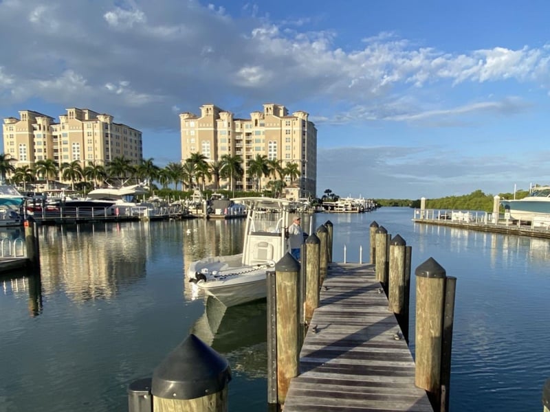 Inshore Odyssey at the dock